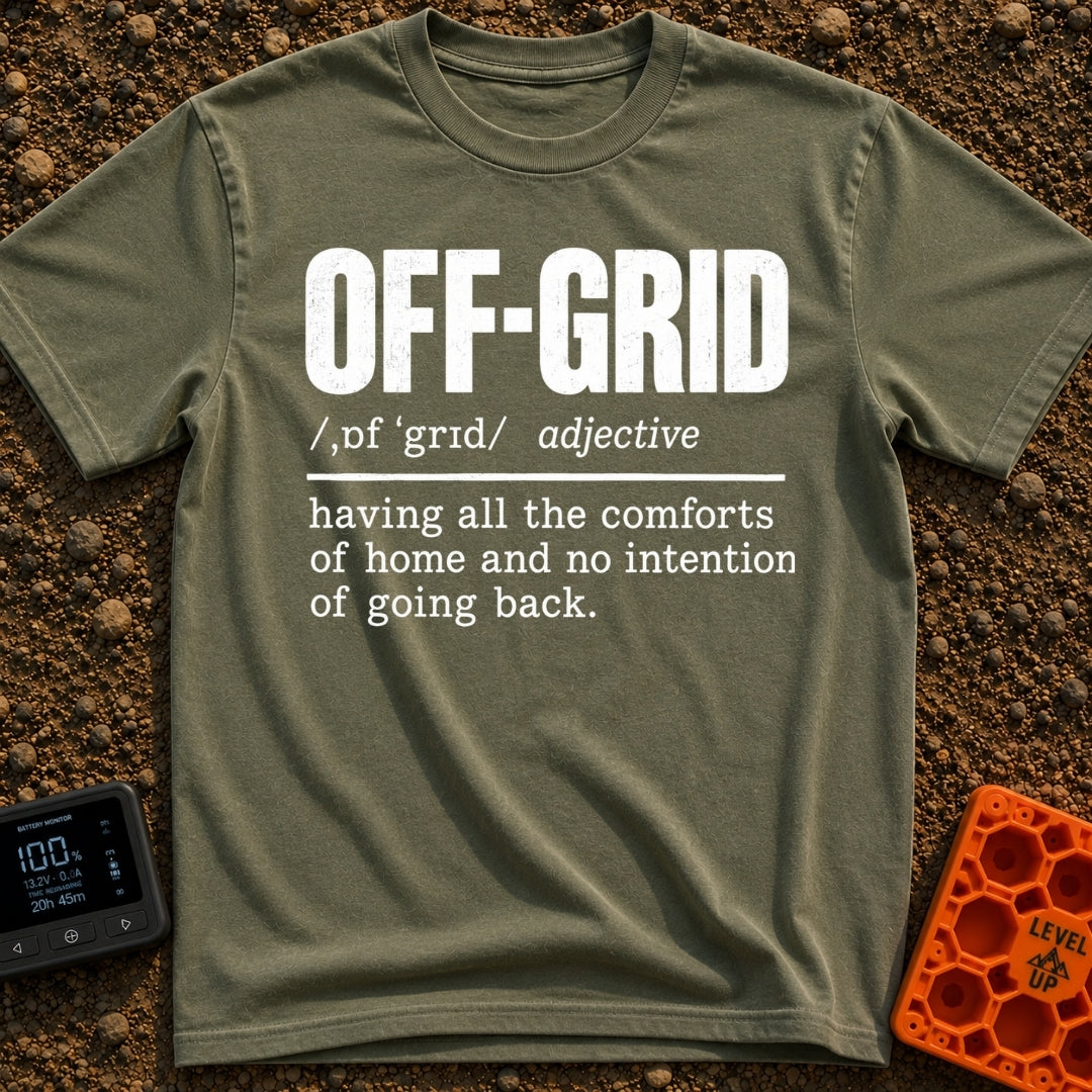 Off Grid Defined - T-Shirt