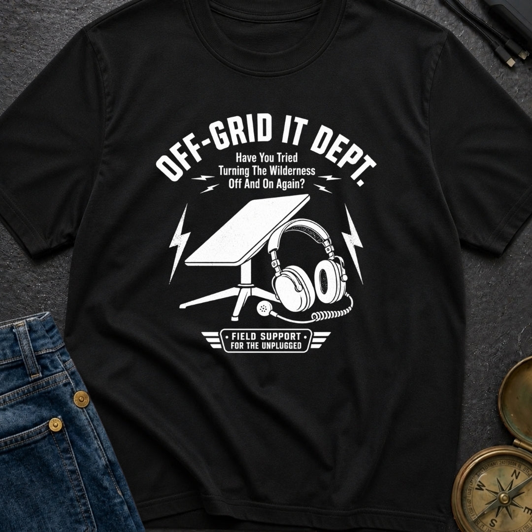 Off Grid IT Support - T-Shirt