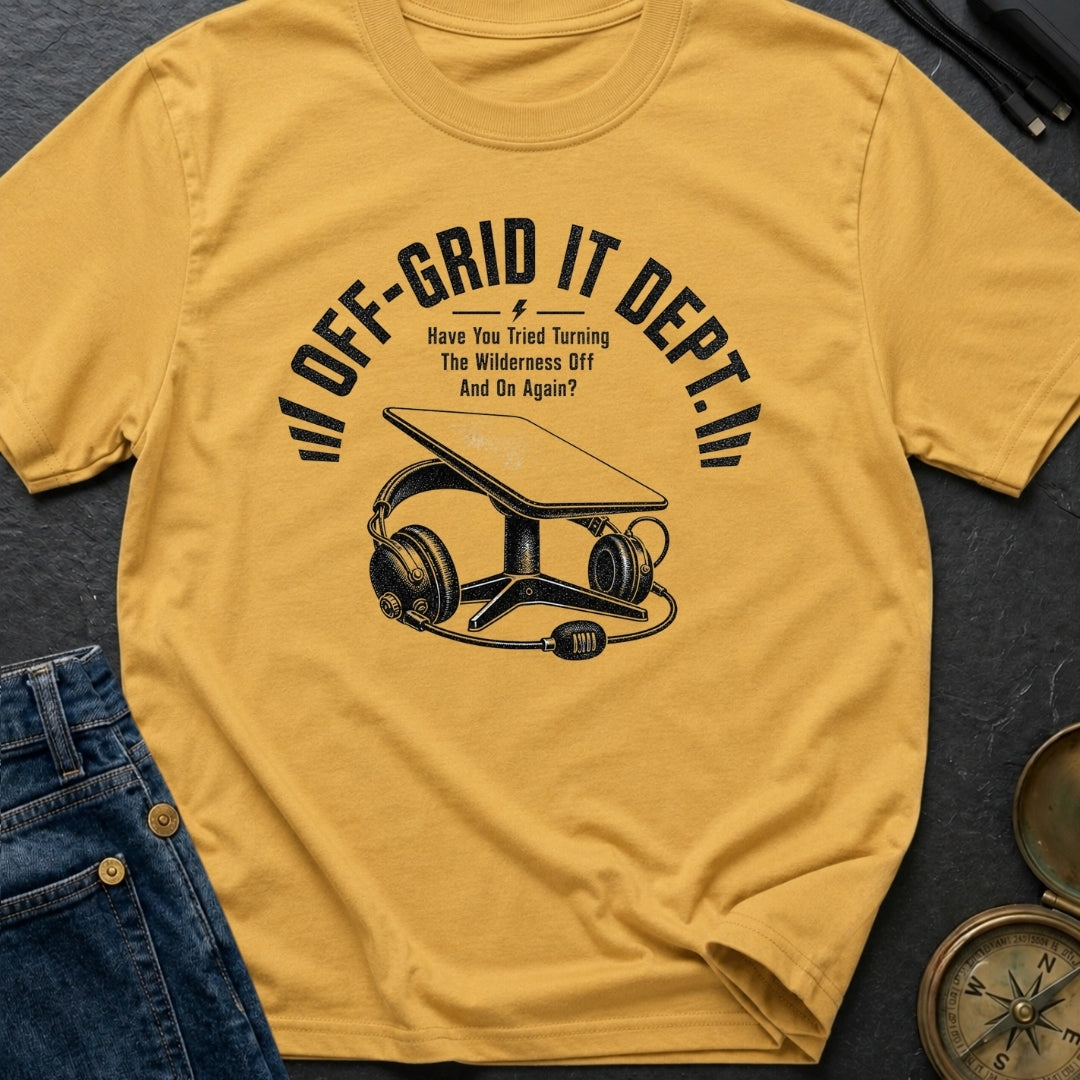 Off Grid IT Support - T-Shirt