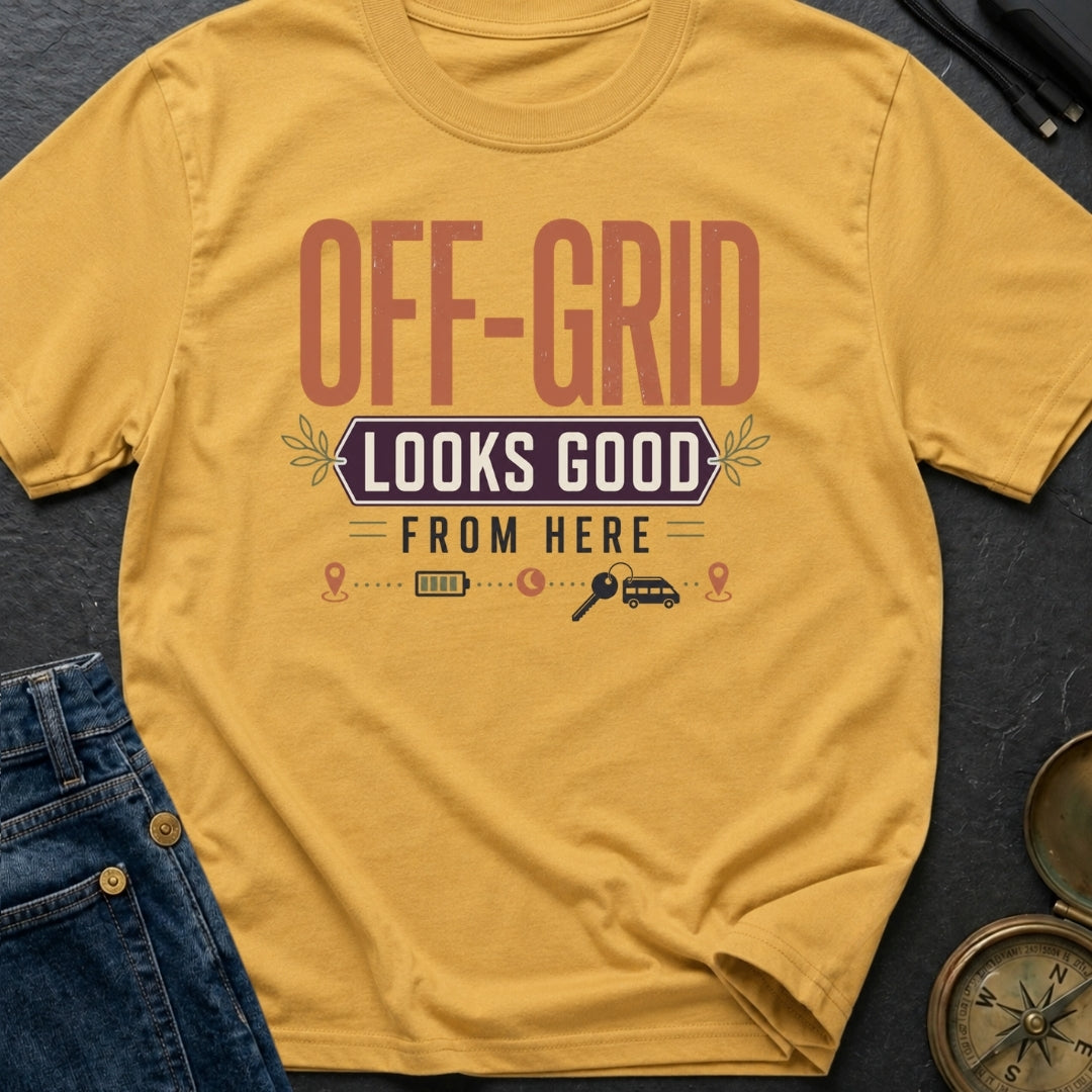 Looks Good Off Grid - T-Shirt