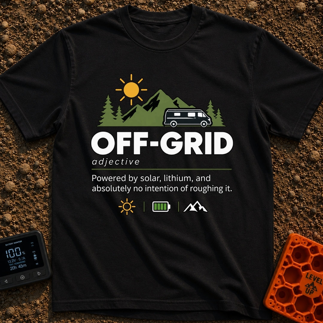 Solar Lithium And Sarcasm - T-Shirt