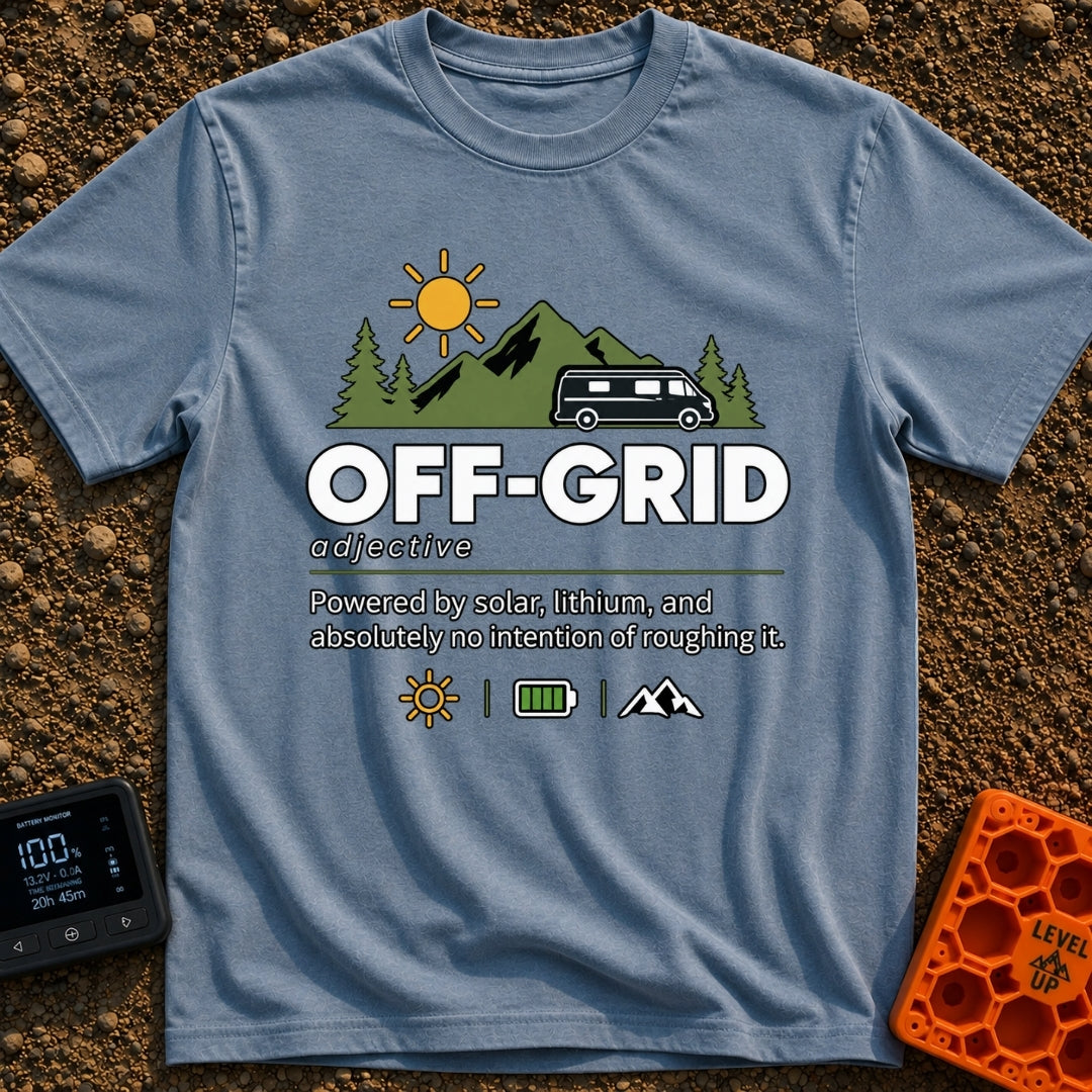 Solar Lithium And Sarcasm - T-Shirt