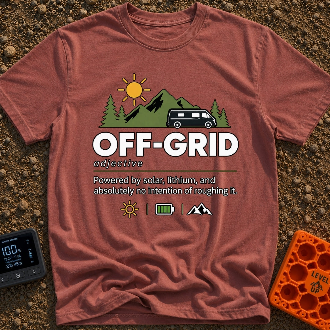 Solar Lithium And Sarcasm - T-Shirt