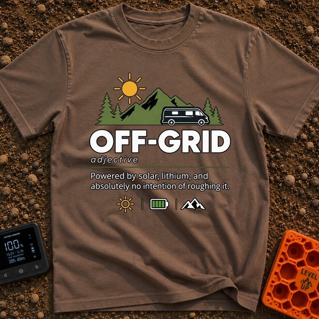 Solar Lithium And Sarcasm - T-Shirt