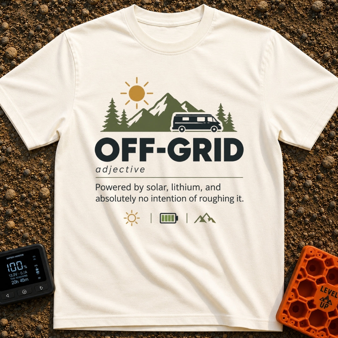 Solar Lithium And Sarcasm - T-Shirt