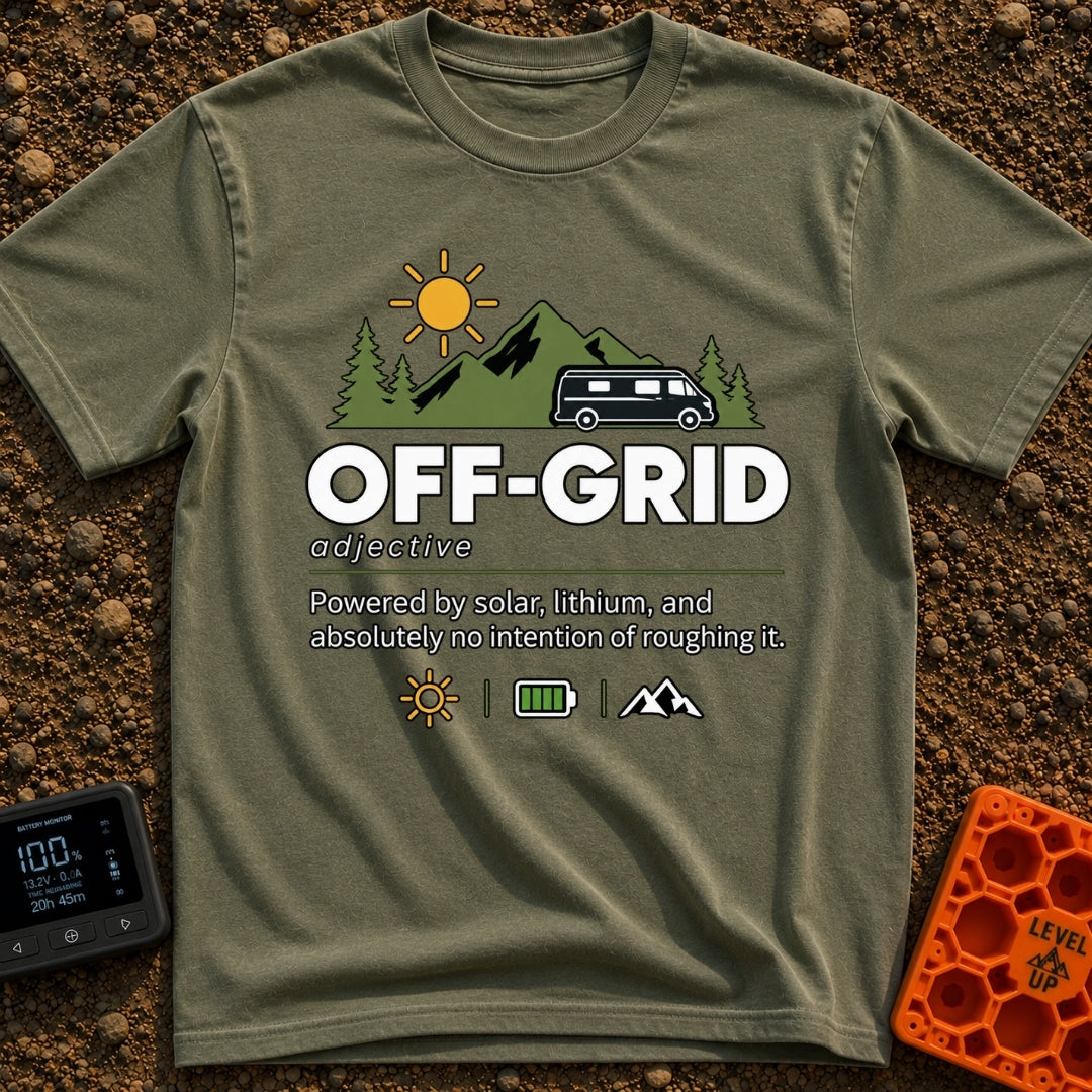 Solar Lithium And Sarcasm - T-Shirt
