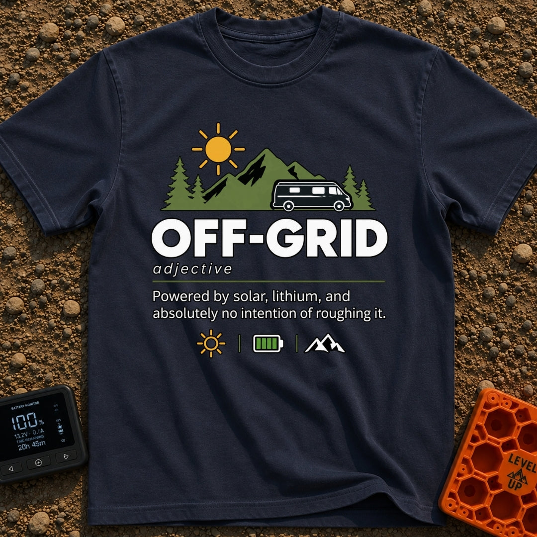 Solar Lithium And Sarcasm - T-Shirt