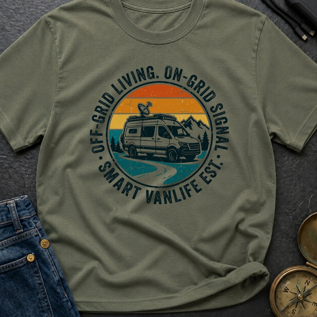 Offgrid Living Ongrid Signal - T-Shirt