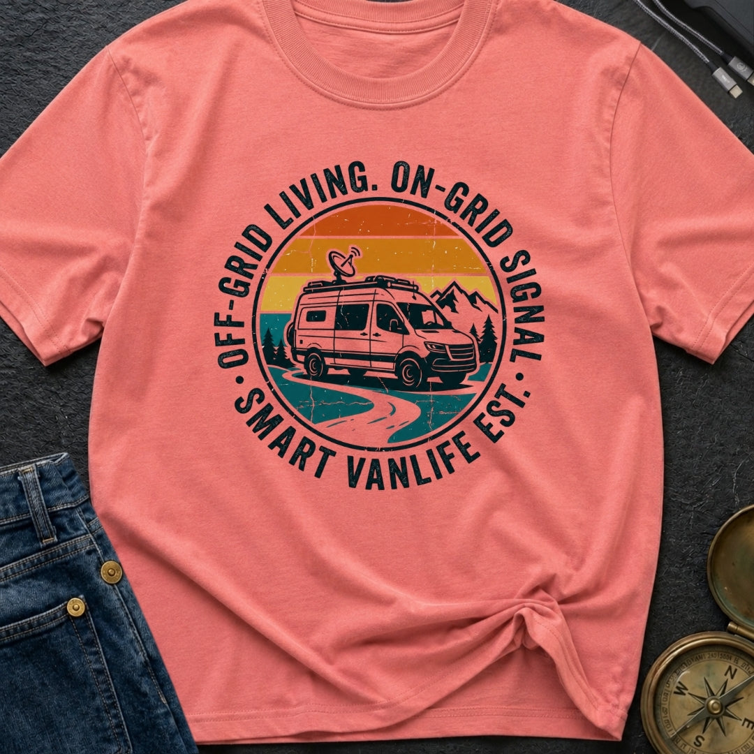 Offgrid Living Ongrid Signal - T-Shirt