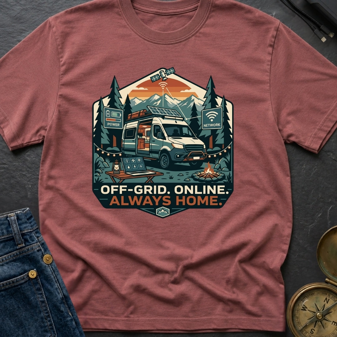 Offgrid Online Always Home - T-Shirt