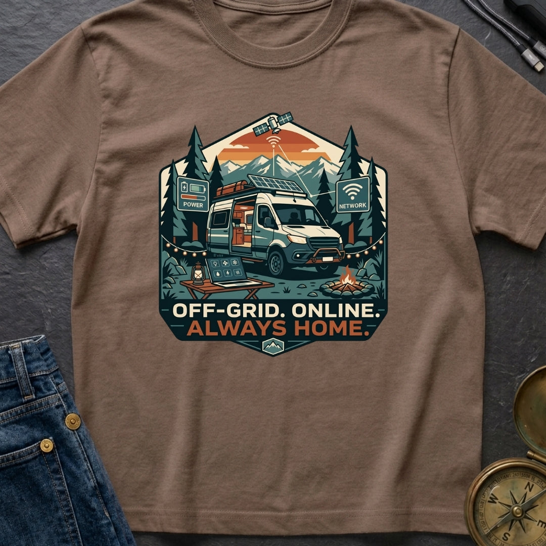 Offgrid Online Always Home - T-Shirt