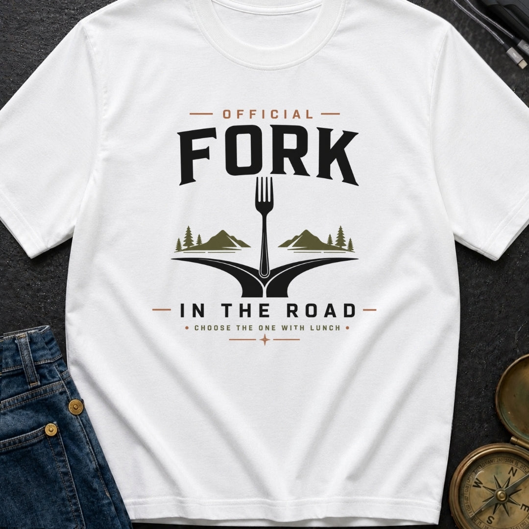 Official Fork In The Road - T-Shirt