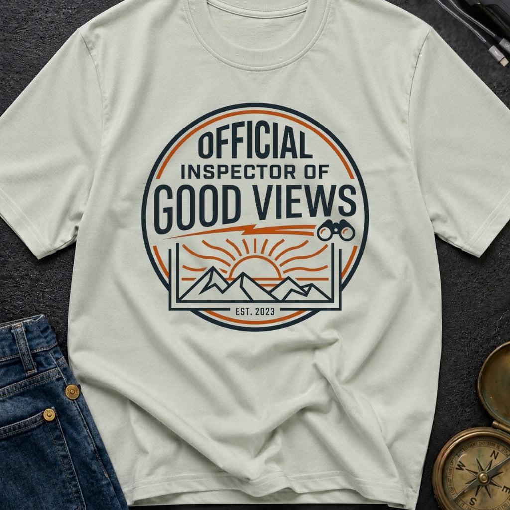 Official Inspector Of Good Views - T-Shirt
