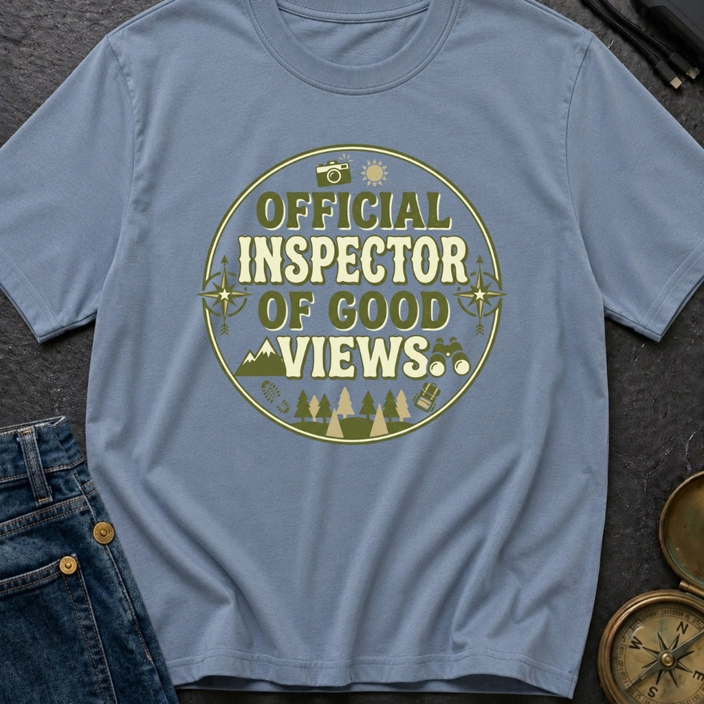 Official Inspector Of Good Views - T-Shirt