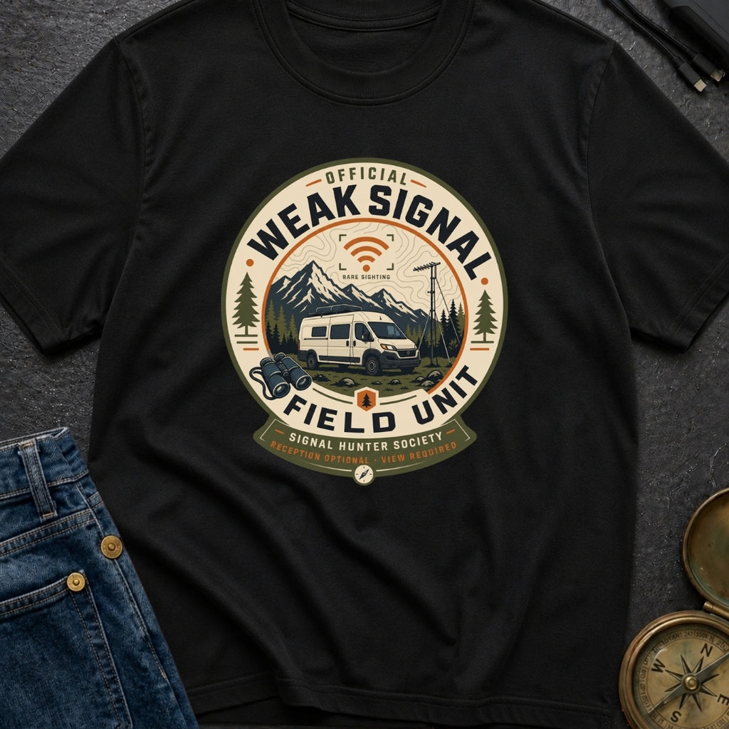 Official Weak Signal Field Unit - T-Shirt