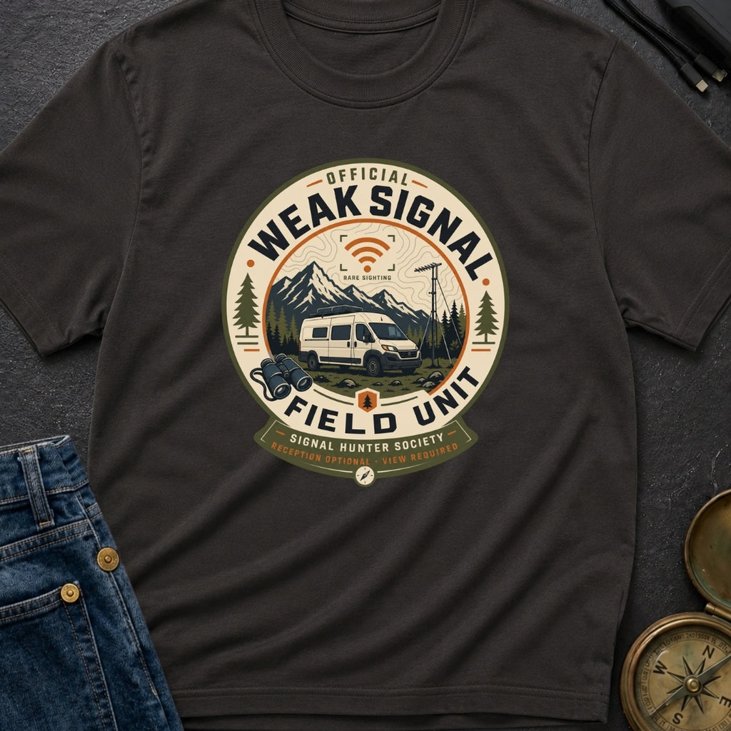 Official Weak Signal Field Unit - T-Shirt