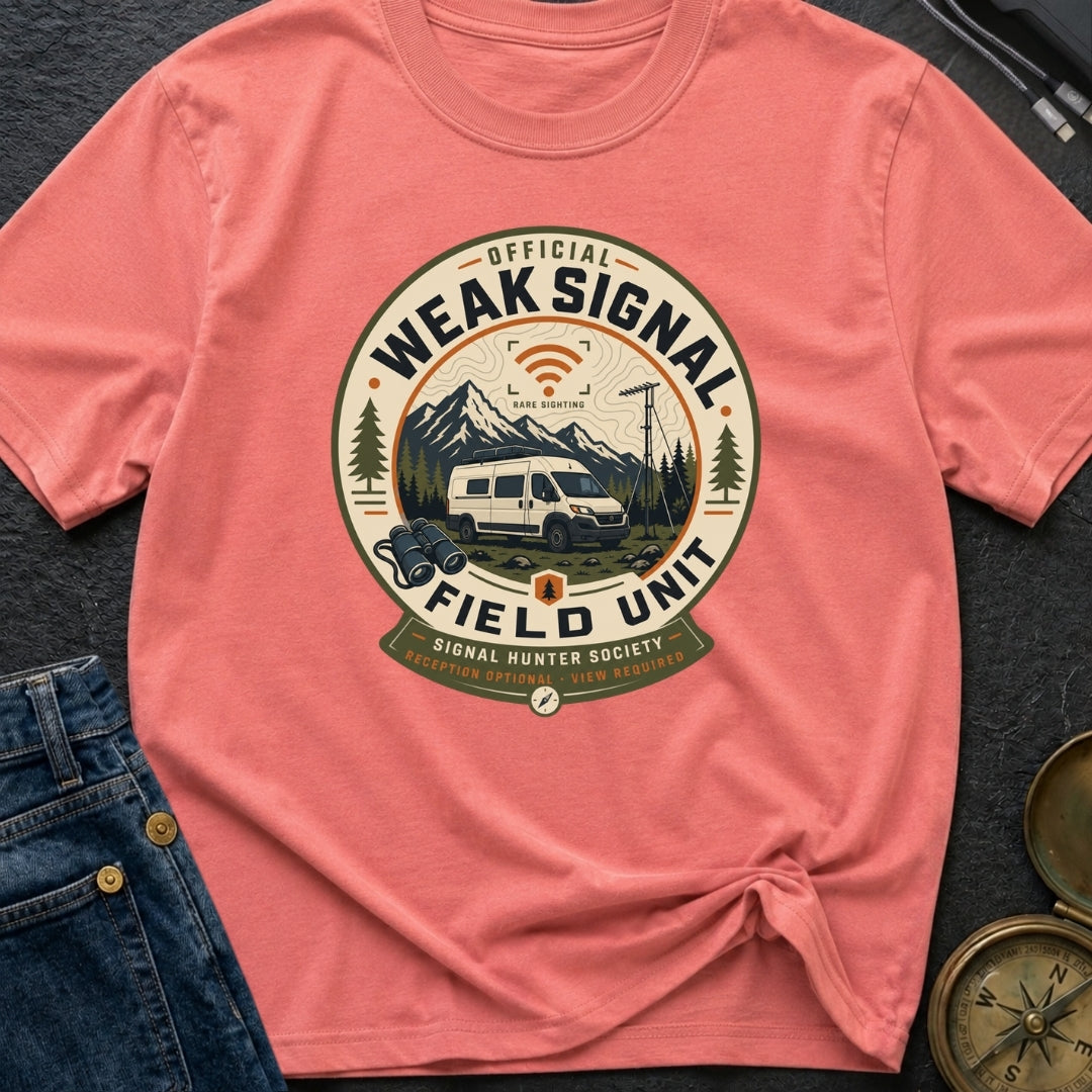 Official Weak Signal Field Unit - T-Shirt