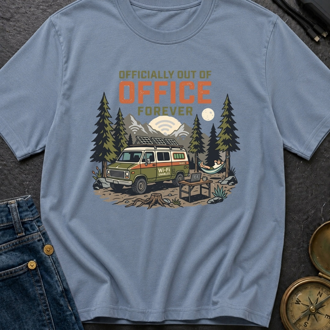 Officially Out Of Office Forever - T-Shirt