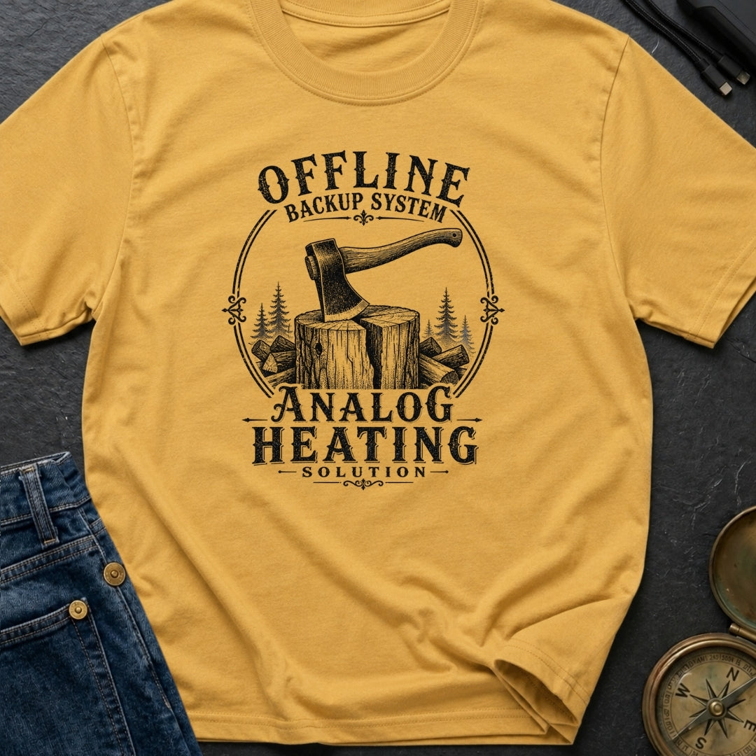 Analog Backup Plan - T-Shirt