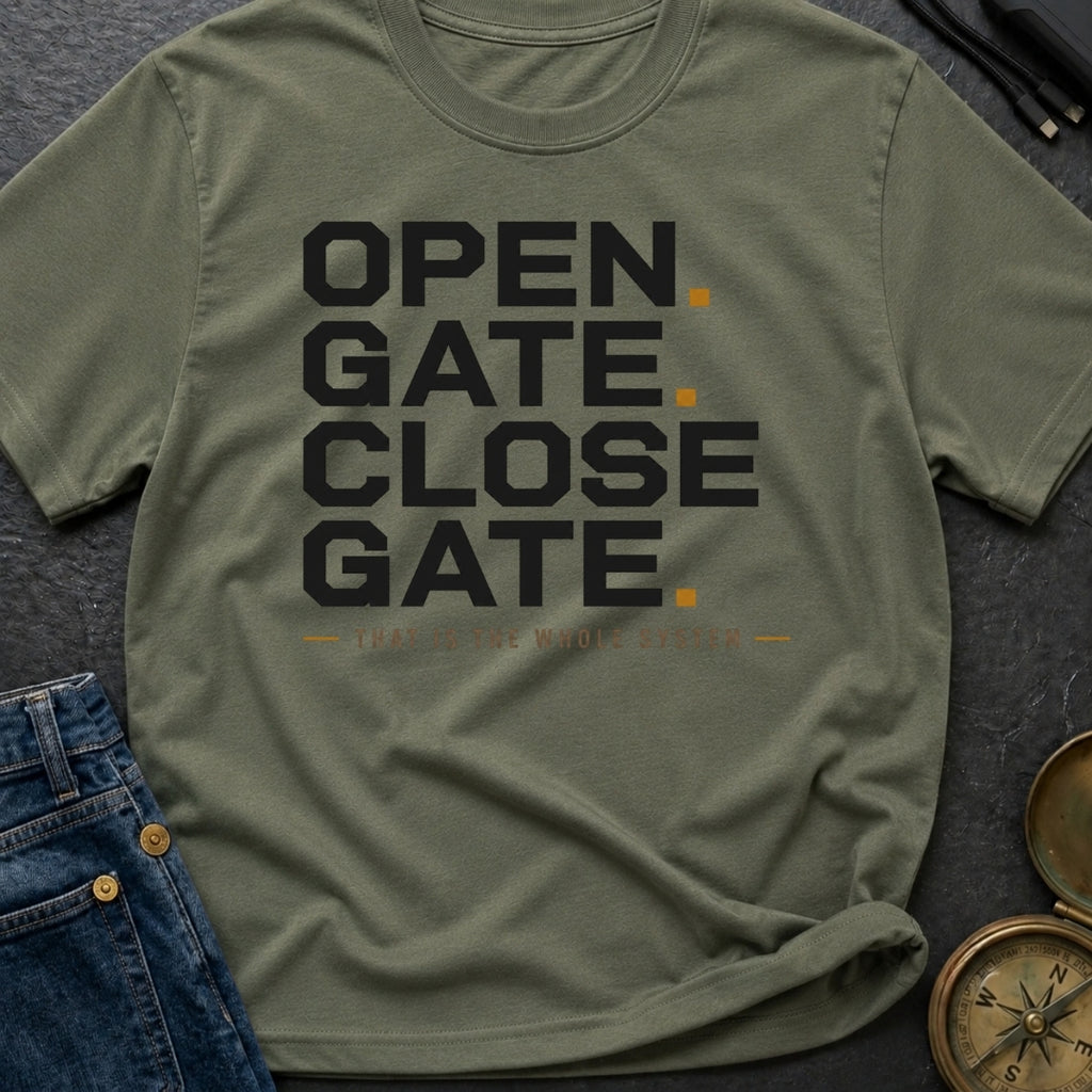 Open Gate Close Gate - T-Shirt
