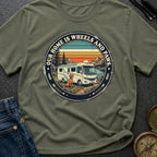 Our Home Is Wheels And Paws - T-Shirt