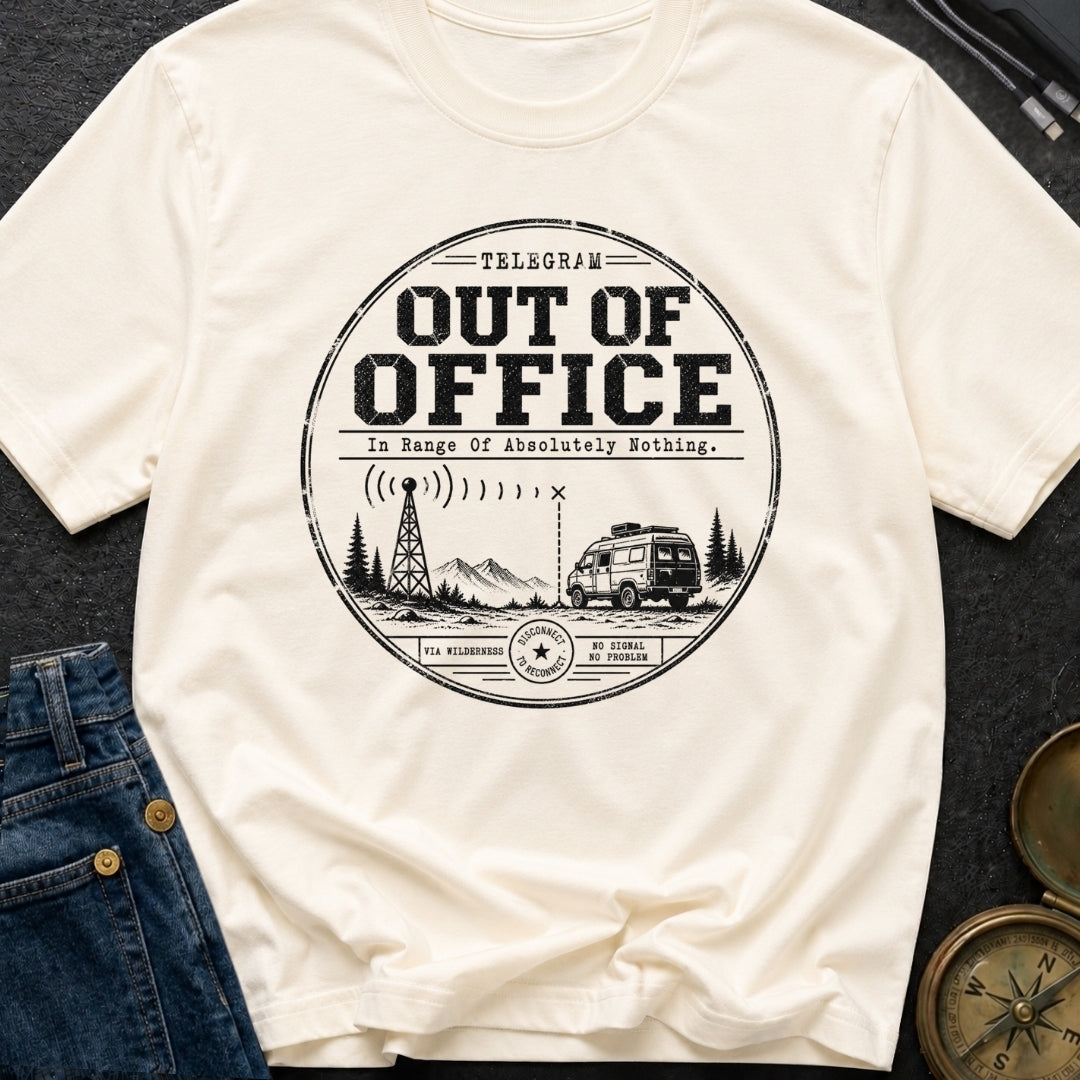 Off The Grid Telegram - T-Shirt