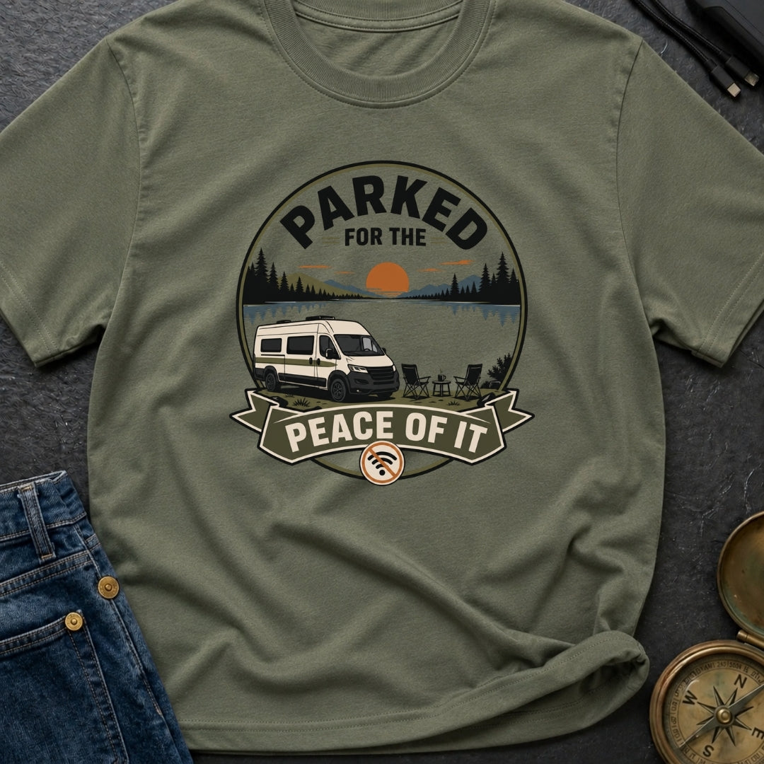 Parked For The Peace Of It - T-Shirt