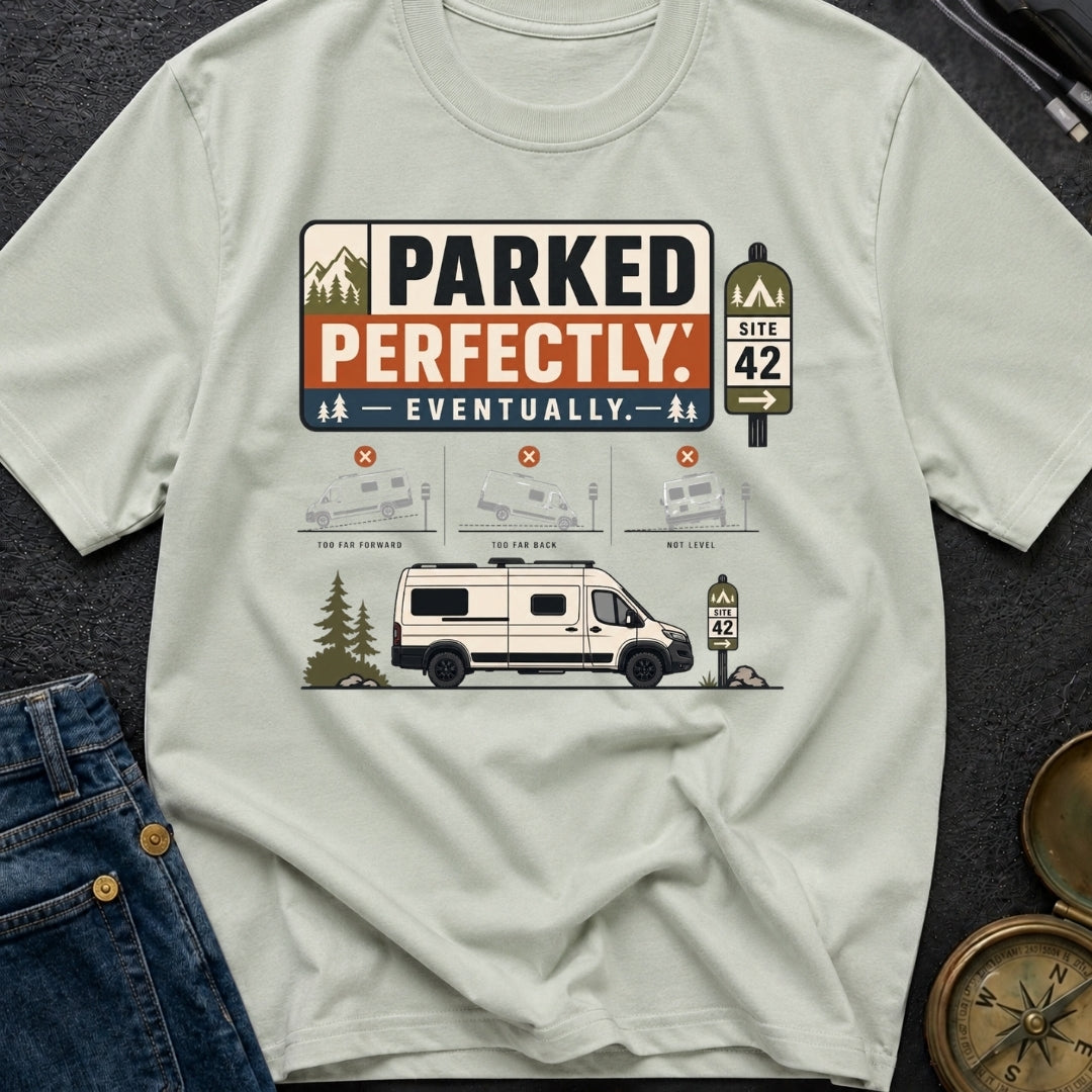 Parked Perfectly Eventually - T-Shirt