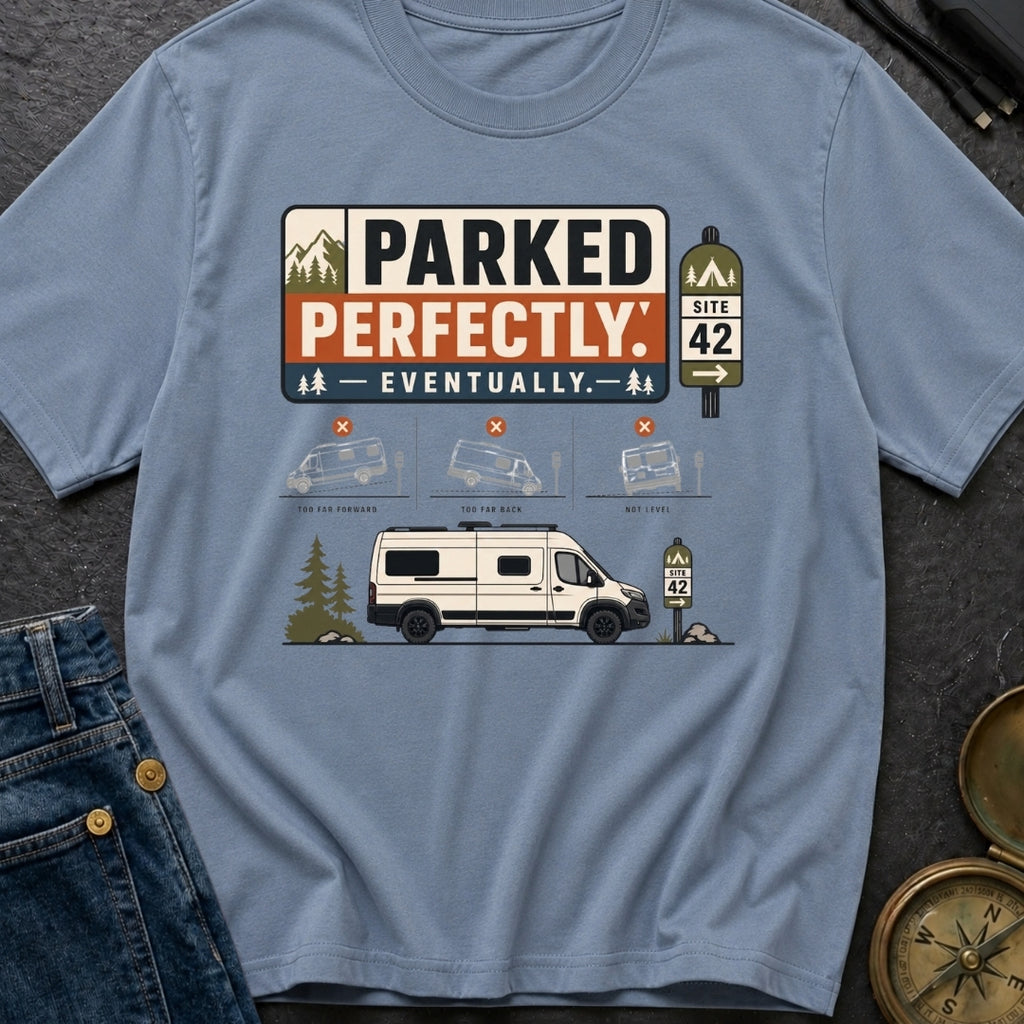 Parked Perfectly Eventually - T-Shirt