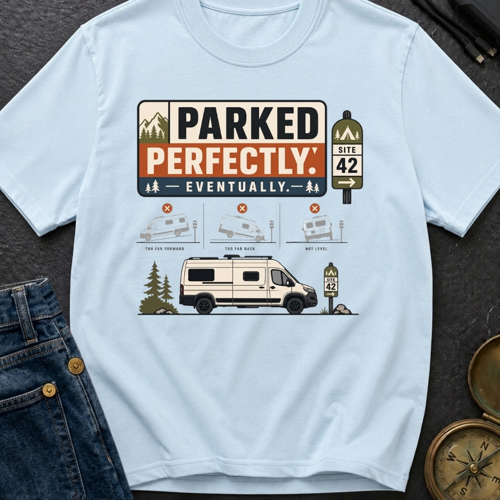 Parked Perfectly Eventually - T-Shirt
