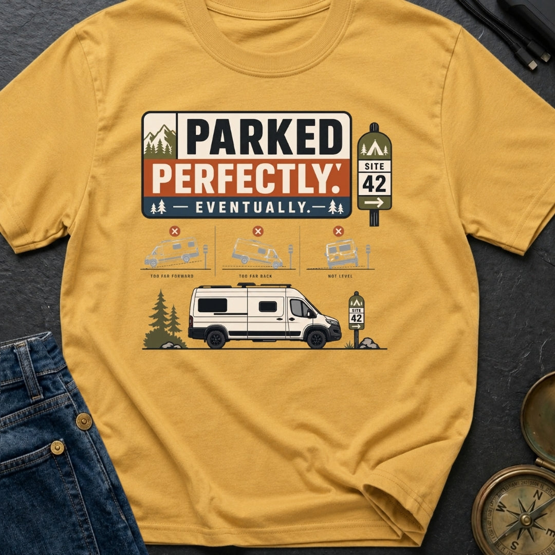 Parked Perfectly Eventually - T-Shirt