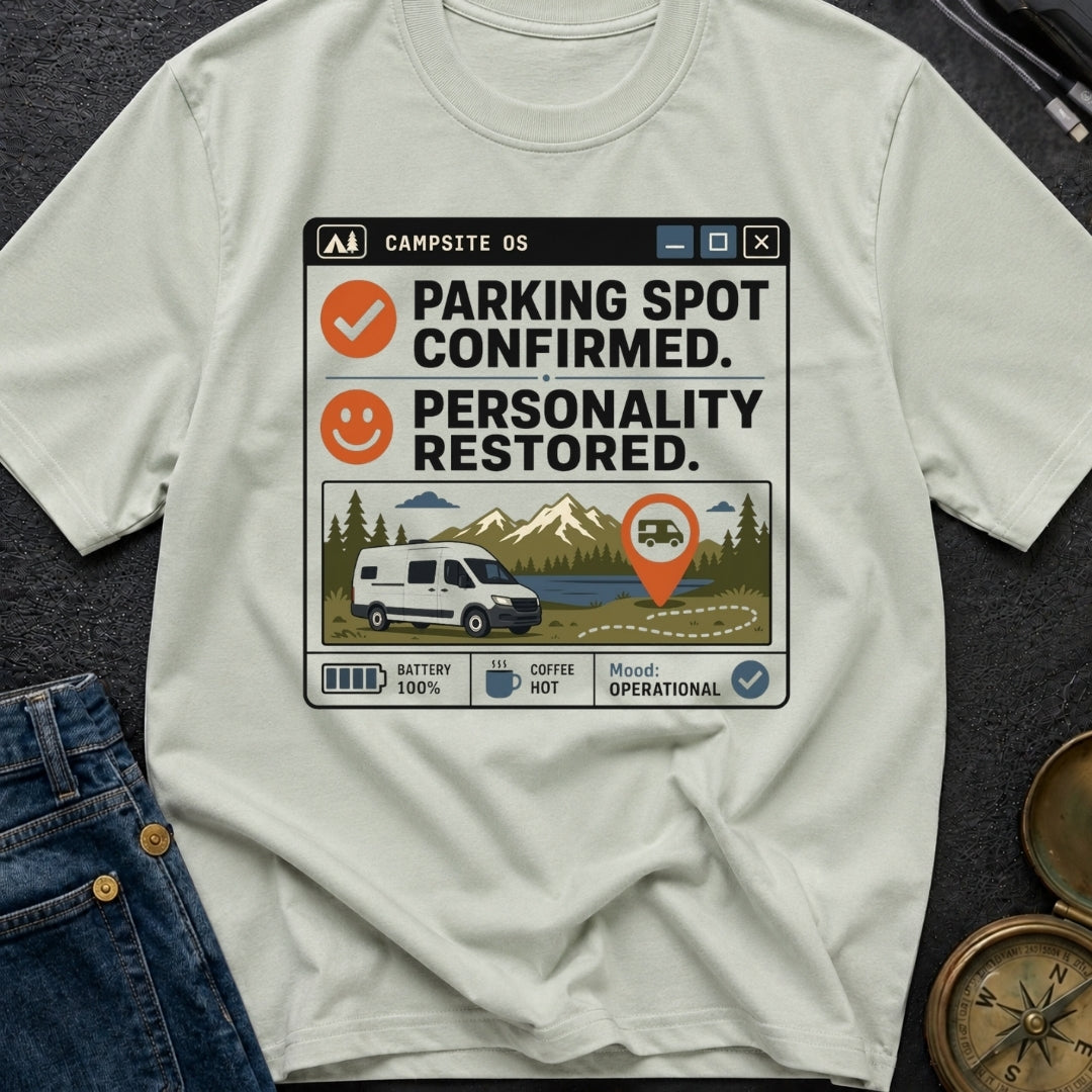 Parked Personality Restored - T-Shirt