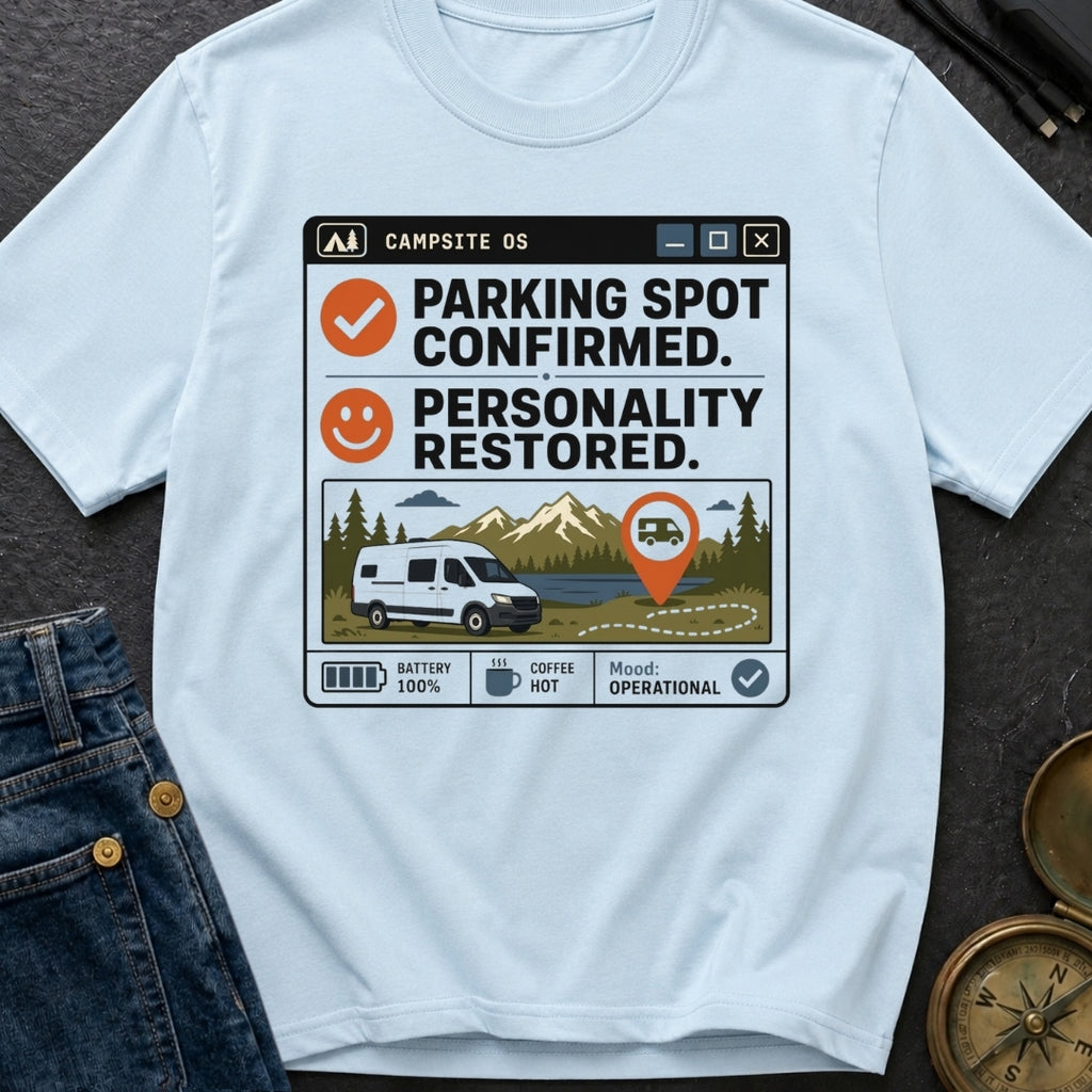 Parked Personality Restored - T-Shirt