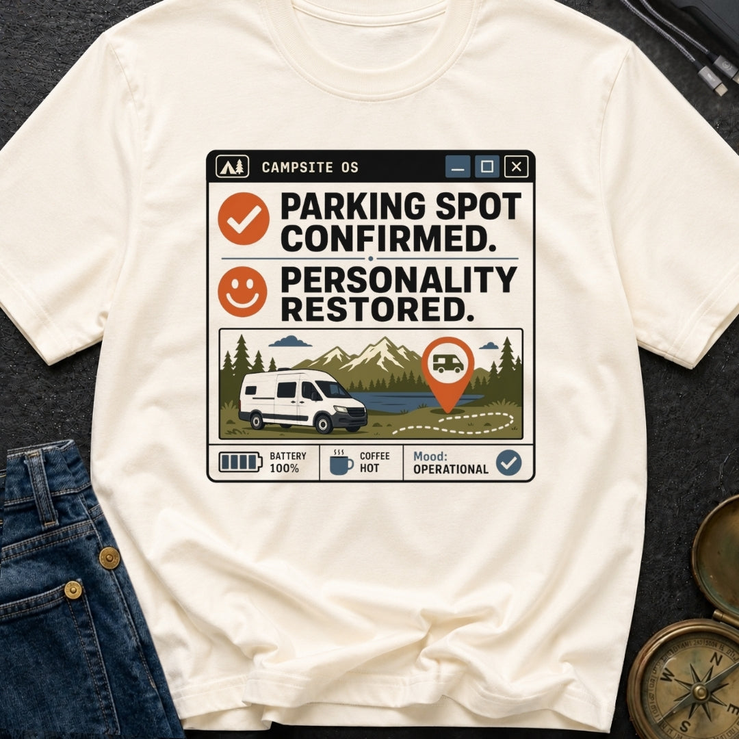 Parked Personality Restored - T-Shirt