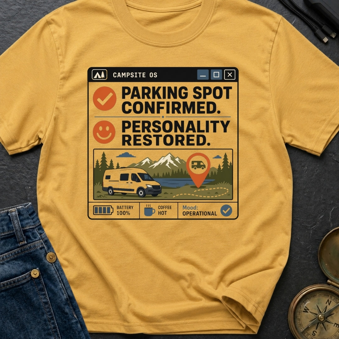 Parked Personality Restored - T-Shirt