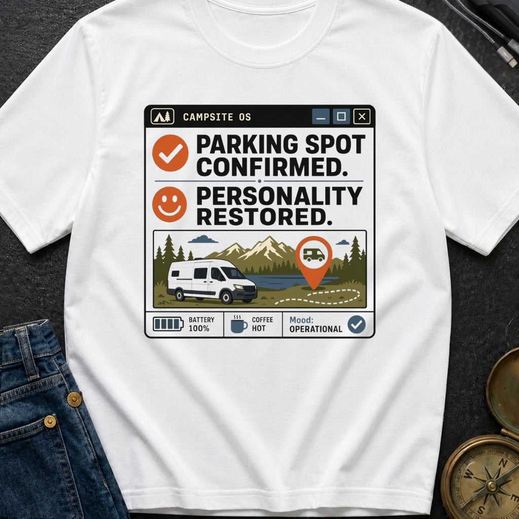 Parked Personality Restored - T-Shirt