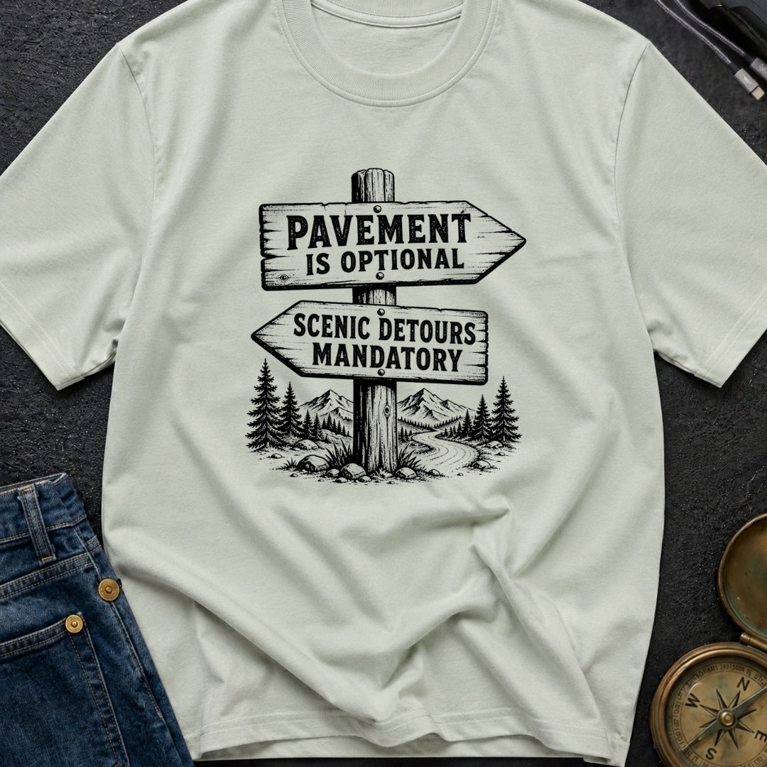 No Pavement Required - T-Shirt