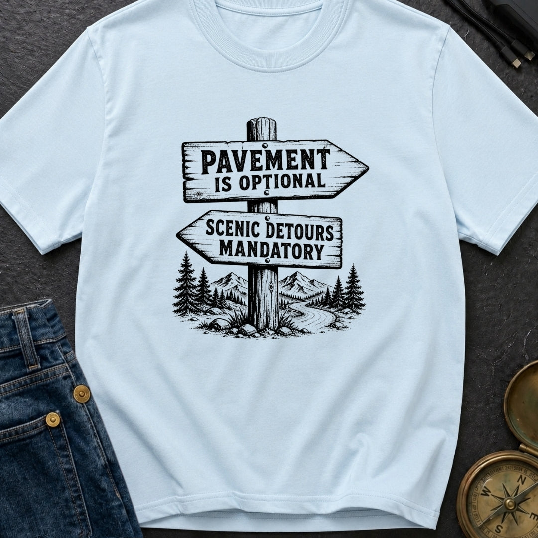 No Pavement Required - T-Shirt