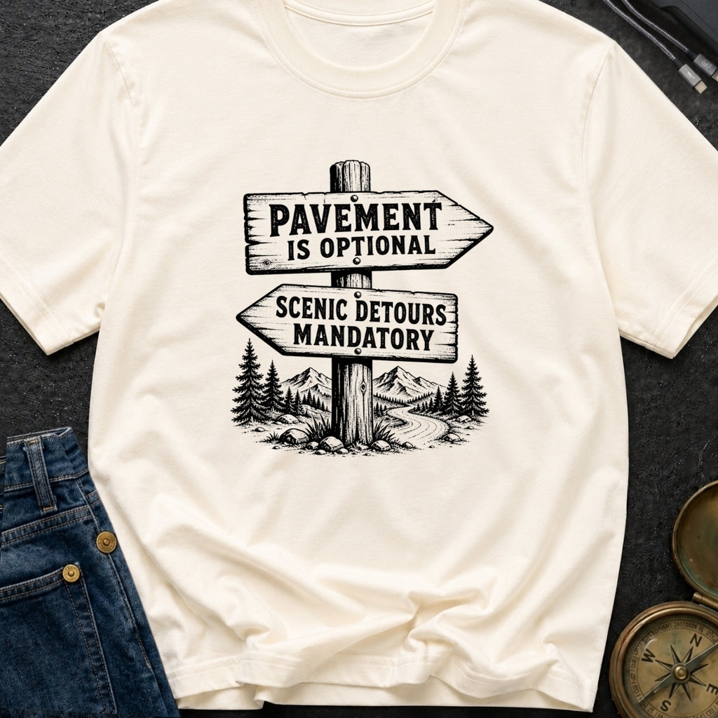 No Pavement Required - T-Shirt