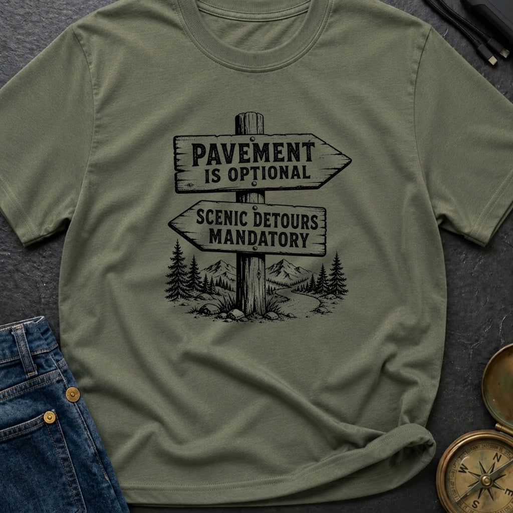No Pavement Required - T-Shirt