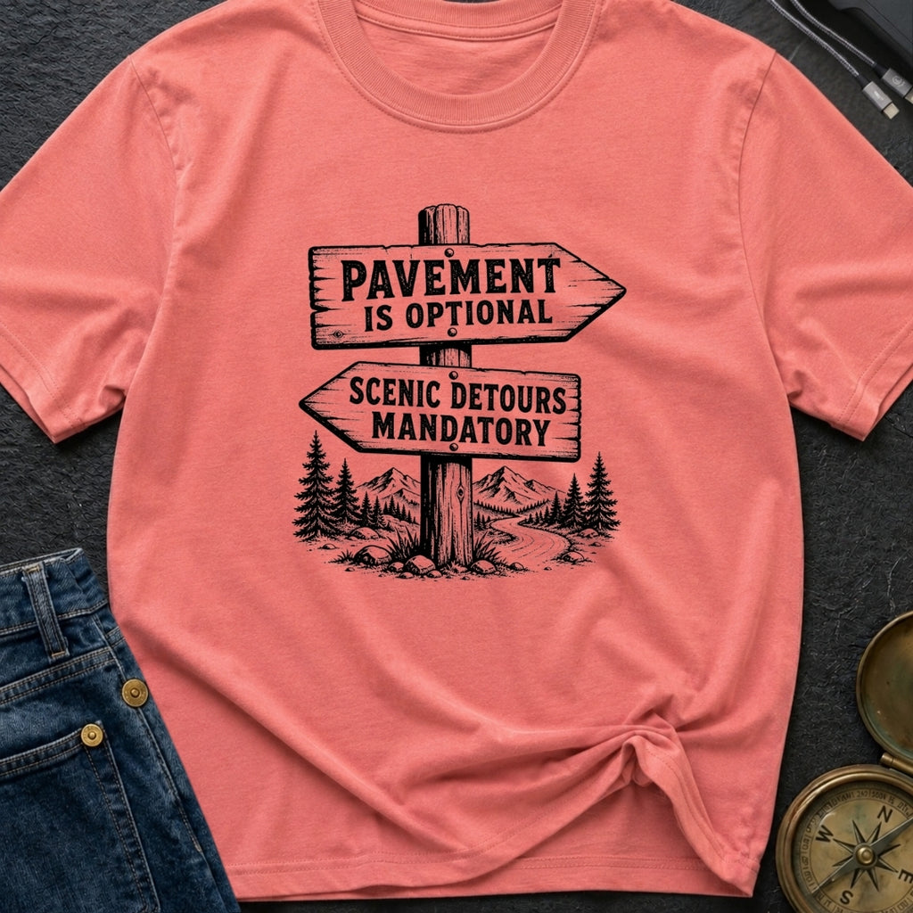 No Pavement Required - T-Shirt
