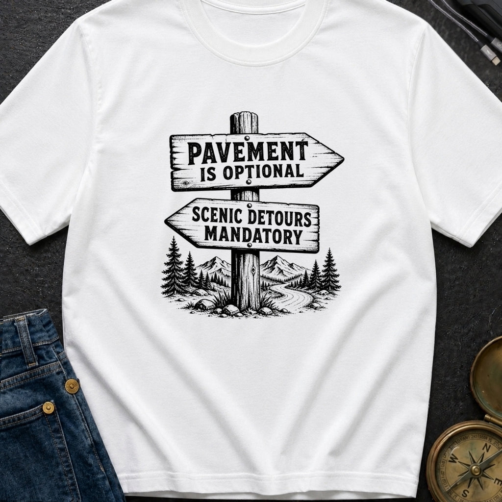 No Pavement Required - T-Shirt