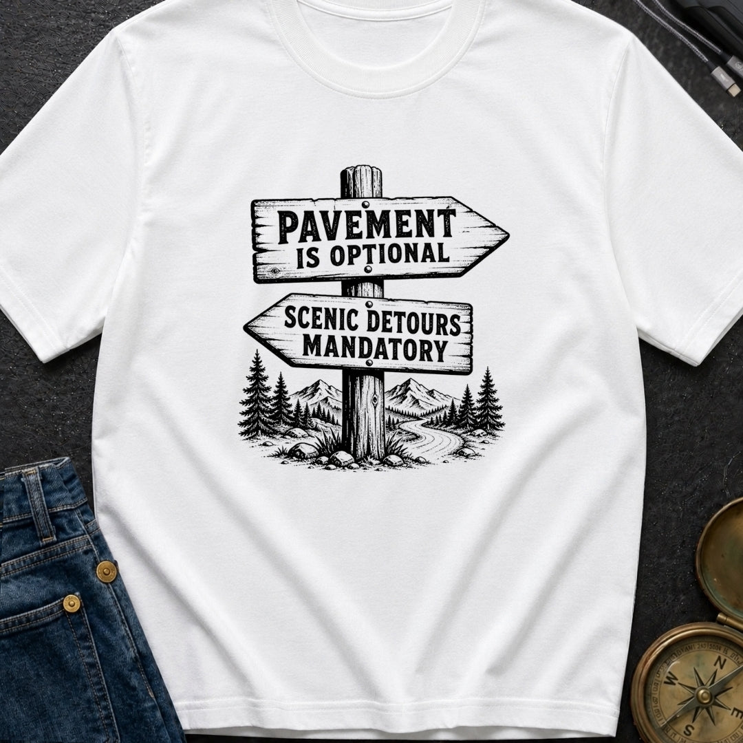 No Pavement Required - T-Shirt