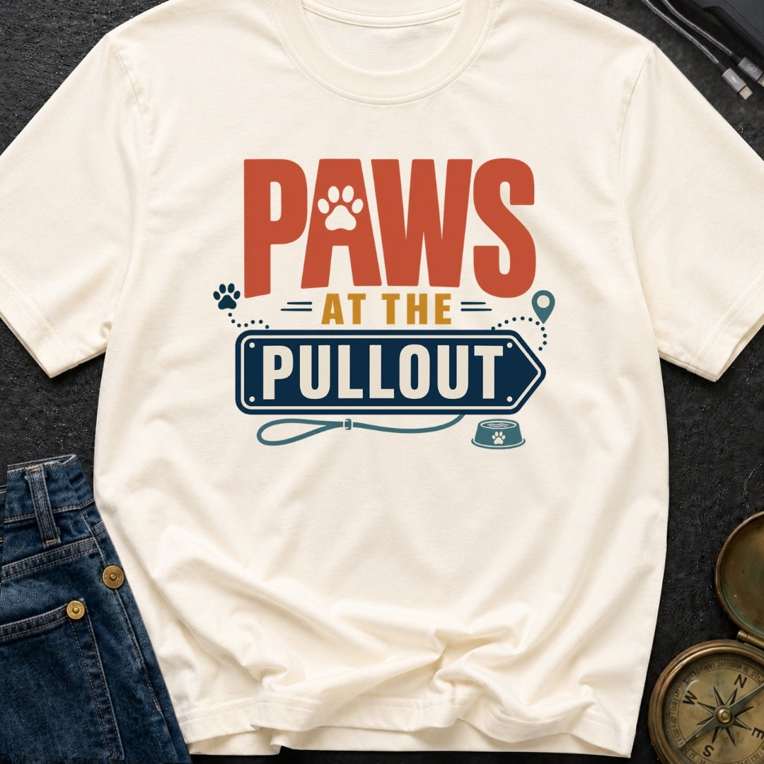 Paws At The Pullout - T-Shirt