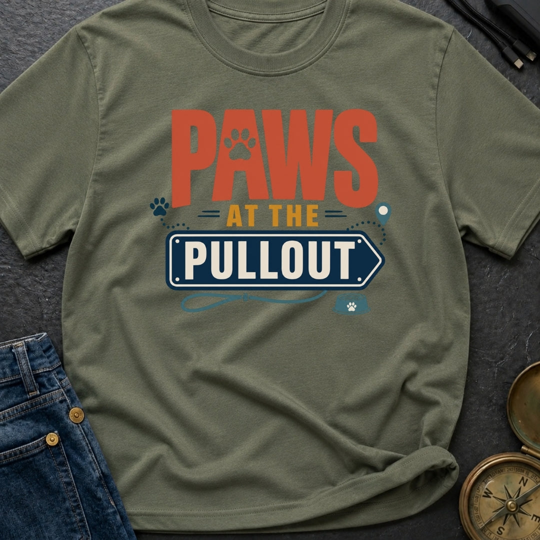 Paws At The Pullout - T-Shirt