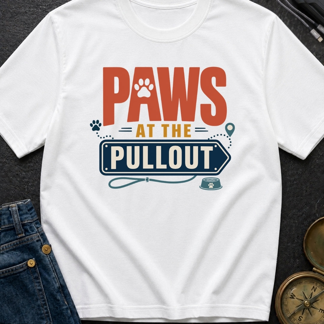 Paws At The Pullout - T-Shirt