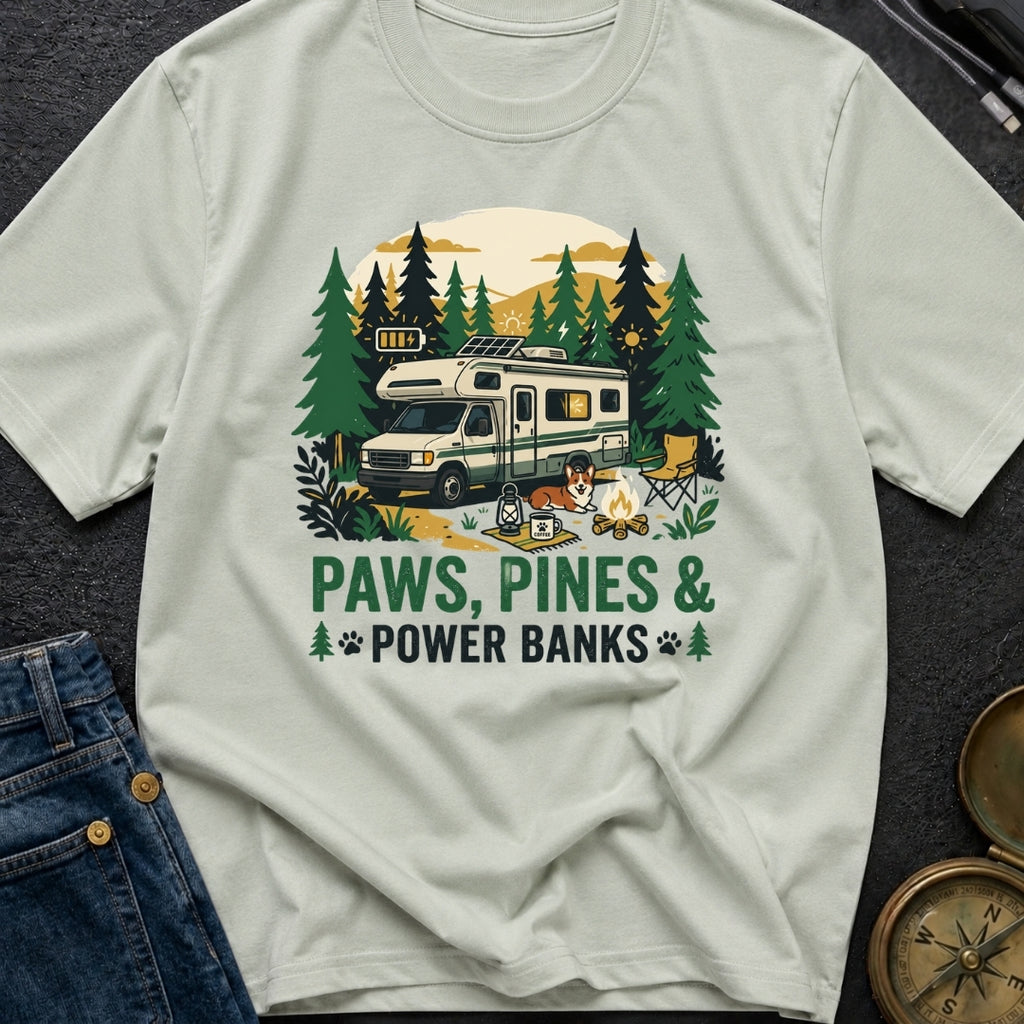 Paws Pines Power Banks - T-Shirt