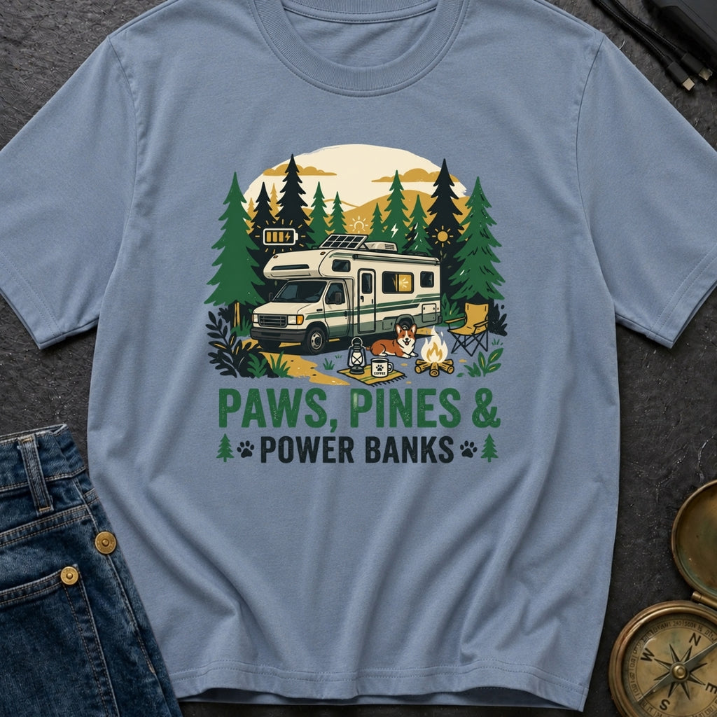 Paws Pines Power Banks - T-Shirt