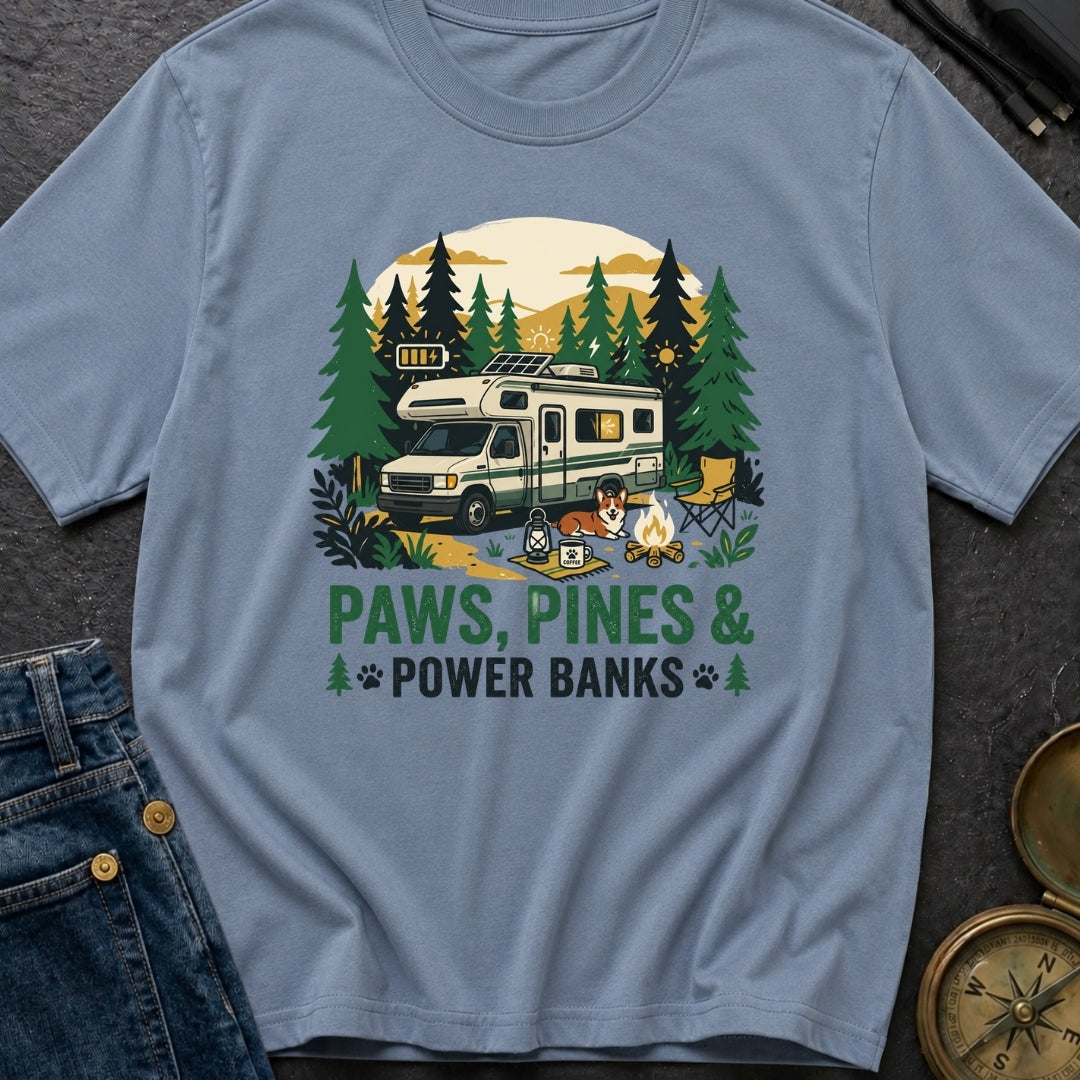Paws Pines Power Banks - T-Shirt