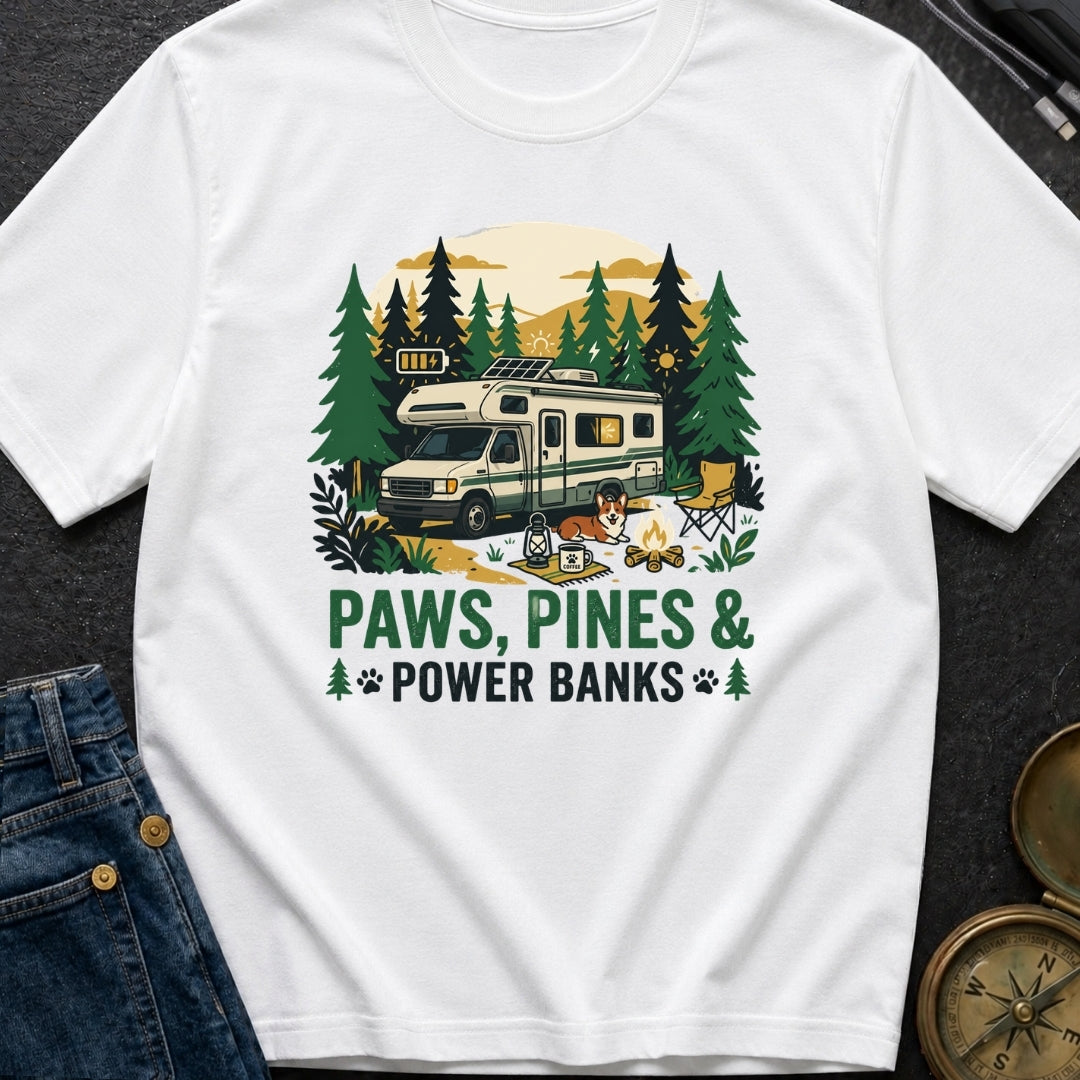 Paws Pines Power Banks - T-Shirt
